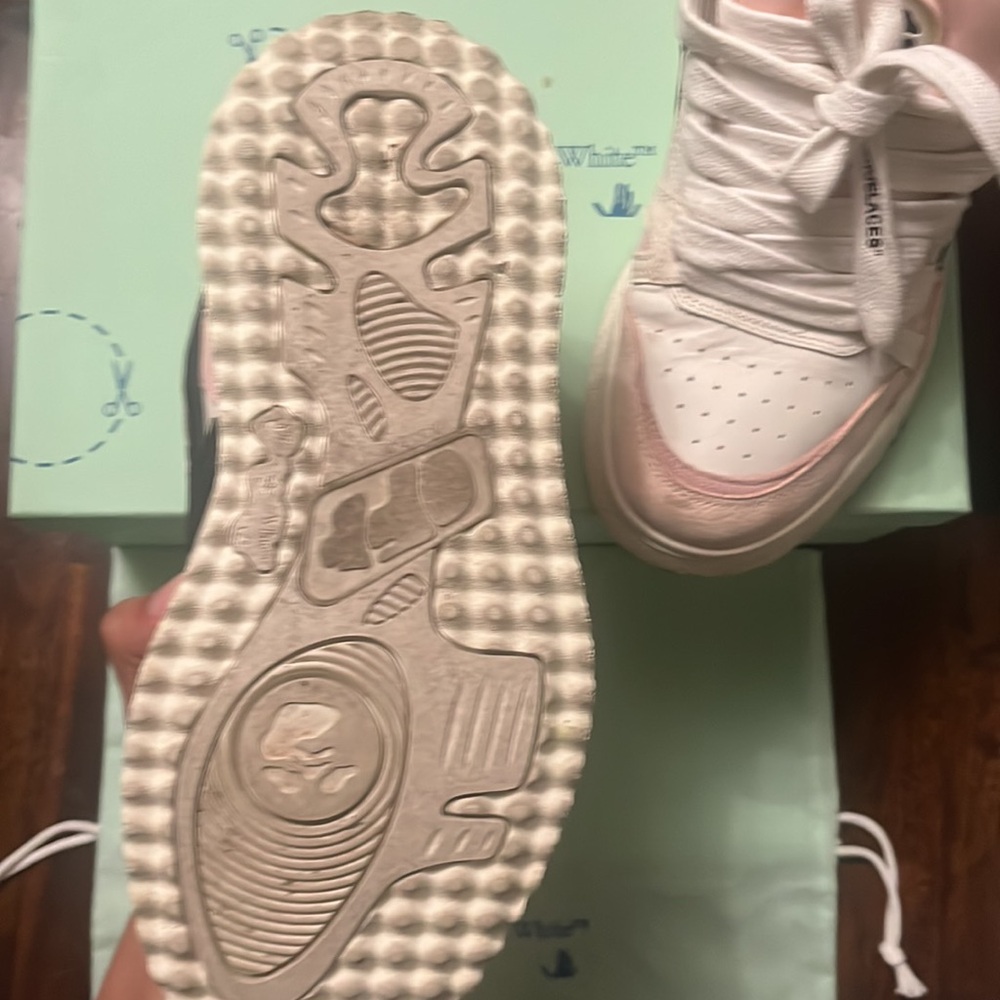 Off White Midtop Sponge Sneaker - image 3